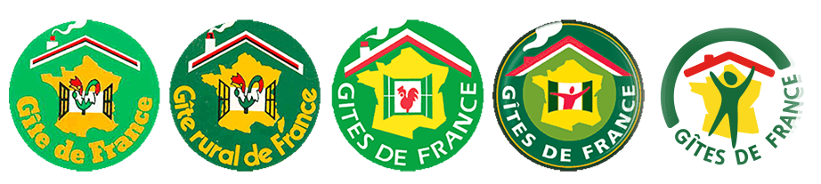 L'histoire des logo de Gîtes de France